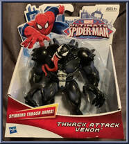Venom (Thwack Attack) from Ultimate Spider-Man - Basic Series manufactured by Hasbro [Front]