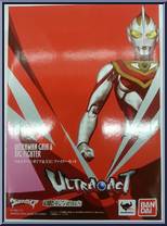 Ultraman Gaia & XIG Fighter (Tamashii Web) from Ultra-Act - Basic Series manufactured by Bandai [Front]