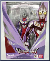Ultraman Tiga - Multi-Type from Ultra-Act - Basic Series manufactured by Bandai [Front]