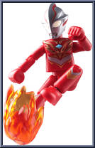 Ultraman Mebius Burning Brave from Ultraman - Galaxy Version 10 - A Space Drifter manufactured by Blokees [Loose]