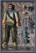 Nathan Drake from Uncharted 3 - Drake's Deception - Basic Series manufactured by Play Arts Kai [Opened]