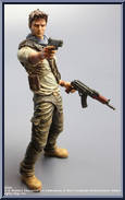 Nathan Drake from Uncharted 3 - Drake's Deception - Basic Series manufactured by Play Arts Kai [Loose]