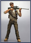 Nathan Drake from Uncharted 3 - Drake's Deception - Basic Series manufactured by Play Arts Kai [Loose]