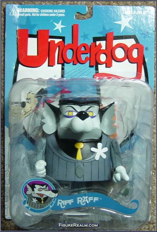 Riff Raff - Underdog - Basic Series - Mezco Toyz Action Figure