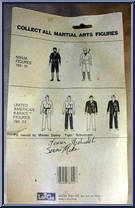 Black Shirt / White Pants from United American Karate - Basic Series manufactured by LarGo [Back]