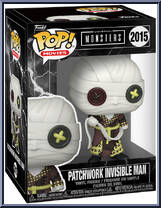 Patchwork Invisible Man from Universal Monsters - Pop! Vinyl Figures manufactured by Funko [Front]