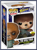 Wolf Man (Flocked) from Universal Monsters - Pop! Vinyl Figures manufactured by Funko [Front]