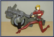 Leila with Bike from Vampire Hunter D - Basic Series manufactured by Epoch [Loose]