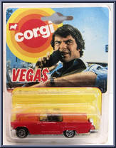 Ford Thunderbird from Vegas - Small Scale manufactured by Corgi [Front]