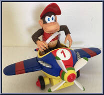 Diddy Kong from Video Game Super Stars Presents - Diddy Kong Racing manufactured by Toy Biz [Loose]