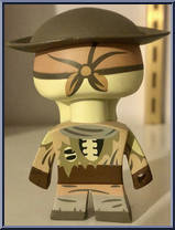 Skeleton Pirate from Vinylmation - Park Starz - Series 1 manufactured by Disney [Loose]