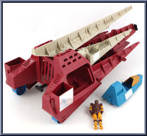 Dagger Assault with Reekon from Visionaries - Darkling Lords - Vehicles manufactured by Hasbro [Loose]