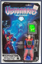 Cryotek from Visionaries - Knights of the Magical Light - Spectral Knights manufactured by Hasbro [Front]
