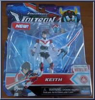 Keith from Voltron Legendary Defender - Basic Series manufactured by Playmates [Front]