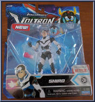 Shiro from Voltron Legendary Defender - Basic Series manufactured by Playmates [Front]