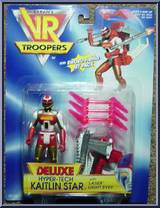 Hyper-Tech Kaitlin Star from VR Troopers - Deluxe Figures manufactured by Kenner [Front]