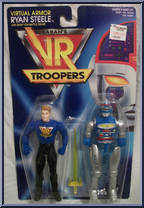 Virtual Armor Ryan Steele from VR Troopers - Basic Series manufactured by Kenner [Front]