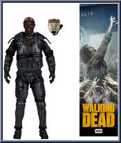 Gas Mask Zombie from Walking Dead (McFarlane) - 2024 - 5" Scale manufactured by McFarlane Toys [Loose]