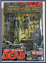 Governor / Penny (B&W) from Walking Dead - Comic Exclusives manufactured by McFarlane [Front]