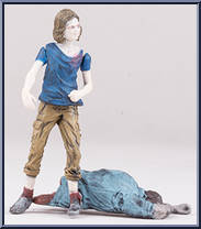 Sophia Walker from Walking Dead - Construction Sets - Blind Bags - Series 1 manufactured by McFarlane [Loose]