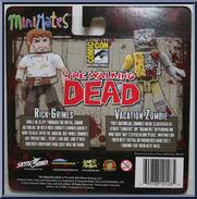 Rick / Zombie from Walking Dead - Minimates - Exclusives manufactured by Diamond Select [Back]