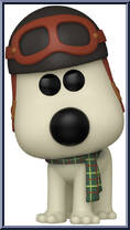 Gromit (Aviator Hat) from Wallace & Gromit - Pop! Vinyl Figures manufactured by Funko [Loose]