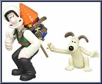 Wallace & Gromit (Rocket) from Wallace & Gromit - Ultra Detail Figures manufactured by Medicom [Loose]