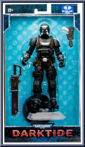 Cadian Veteran Guardsman from Warhammer 40,000 - Darktide - Basic Series manufactured by McFarlane [Front]