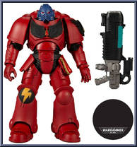 Blood Angels Hellblaster from Warhammer 40,000 - Basic Series manufactured by McFarlane [Loose]