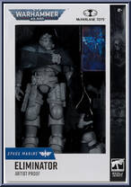 Eliminator (Space Marine) (Artist Proof) from Warhammer 40,000 - Basic Series manufactured by McFarlane [Front]