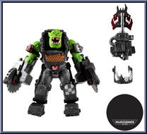 Ork Meganob (Buzzsaw) from Warhammer 40,000 - Megafigs manufactured by McFarlane [Loose]