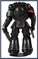 Raven Guard (Veteran Sergeant) from Warhammer 40,000 - Basic Series manufactured by McFarlane [Loose]