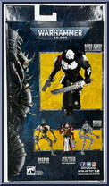 Raven Guard (Veteran Sergeant) from Warhammer 40,000 - Basic Series manufactured by McFarlane [Back]