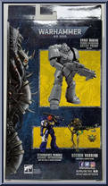 Space Marine Primaris (Artist Proof) from Warhammer 40,000 - Basic Series manufactured by McFarlane [Back]