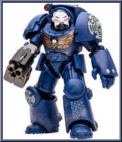 Terminator (Ultramarines) from Warhammer 40,000 - Basic Series manufactured by McFarlane [Loose]