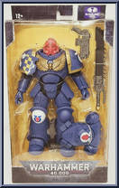 Ultramarine Primaris Assault Intercessor from Warhammer 40,000 - Basic Series manufactured by McFarlane [Front]