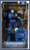 Ultramarine Reiver (Bolt Carbine) from Warhammer 40,000 - Basic Series manufactured by McFarlane [Front]