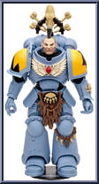 Wolf Guard (Space Wolves) from Warhammer 40,000 - Basic Series manufactured by McFarlane [Loose]