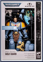 Wolf Guard (Space Wolves) from Warhammer 40,000 - Basic Series manufactured by McFarlane [Front]