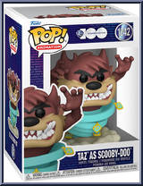 Taz as Scooby-Doo from Warner Brothers - 100th Pop! manufactured by Funko [Front]