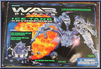 Ice Tank Kryospider from War Planets - Vehicles manufactured by Trendmasters [Front]