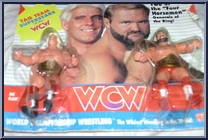 Ric Flair & Arn Anderson from WCW - Tag Teams - Released in UK manufactured by Galoob [Front]