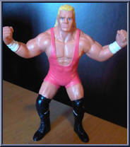 Sid Vicious (Pink Suit) from WCW - Series 2 - Released in UK manufactured by Galoob [Loose]