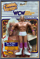 Ric Flair from WCW - Bend-Ems manufactured by Just Toys [Front]