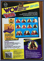 Macho Man Randy Savage from WCW - Series 2 manufactured by Original San Francisco Toymakers [Back]
