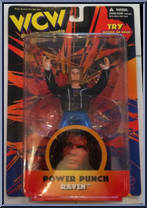 Raven (Power Punch) from WCW - 1998 Series manufactured by Original San Francisco Toymakers [Front]
