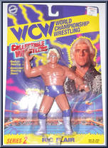 Ric Flair (Purple Tights) from WCW - Series 2 manufactured by Original San Francisco Toymakers [Front]