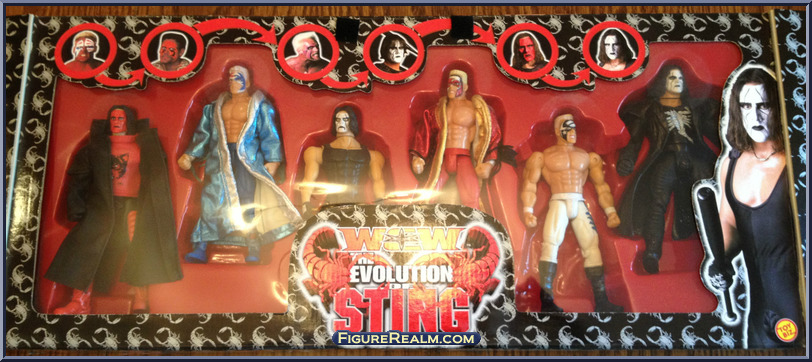 Evolution of Sting - WCW - Multi-Packs - Toy Biz Action Figure