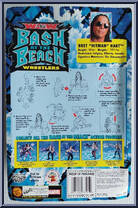 Bret "Hitman" Hart from WCW - Bash at the Beach manufactured by Toy Biz [Back]