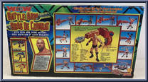 Goldberg from WCW - Battle Arm manufactured by Toy Biz [Back]